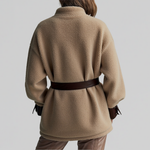 Bridget | Belted Teddy Jacket – view 2