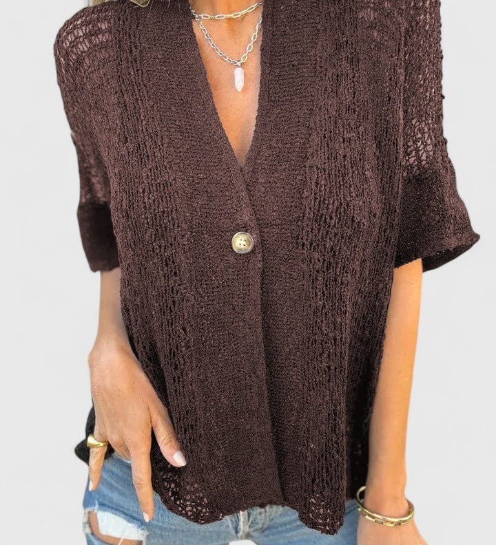 Nina | Stylish Knit Top – view 2
