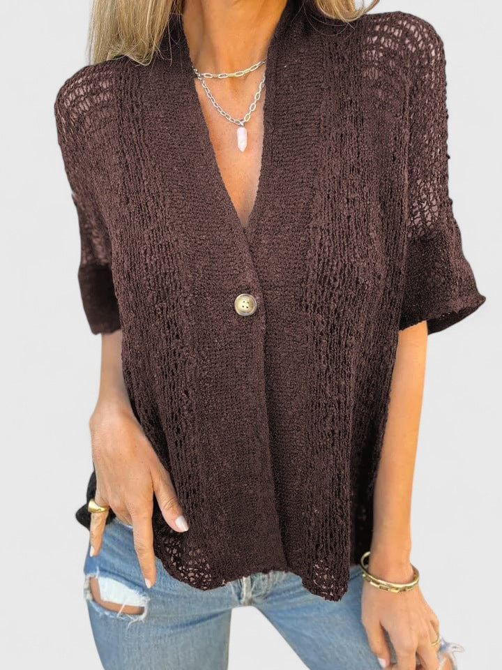 Nina | Stylish Knit Top – view 2