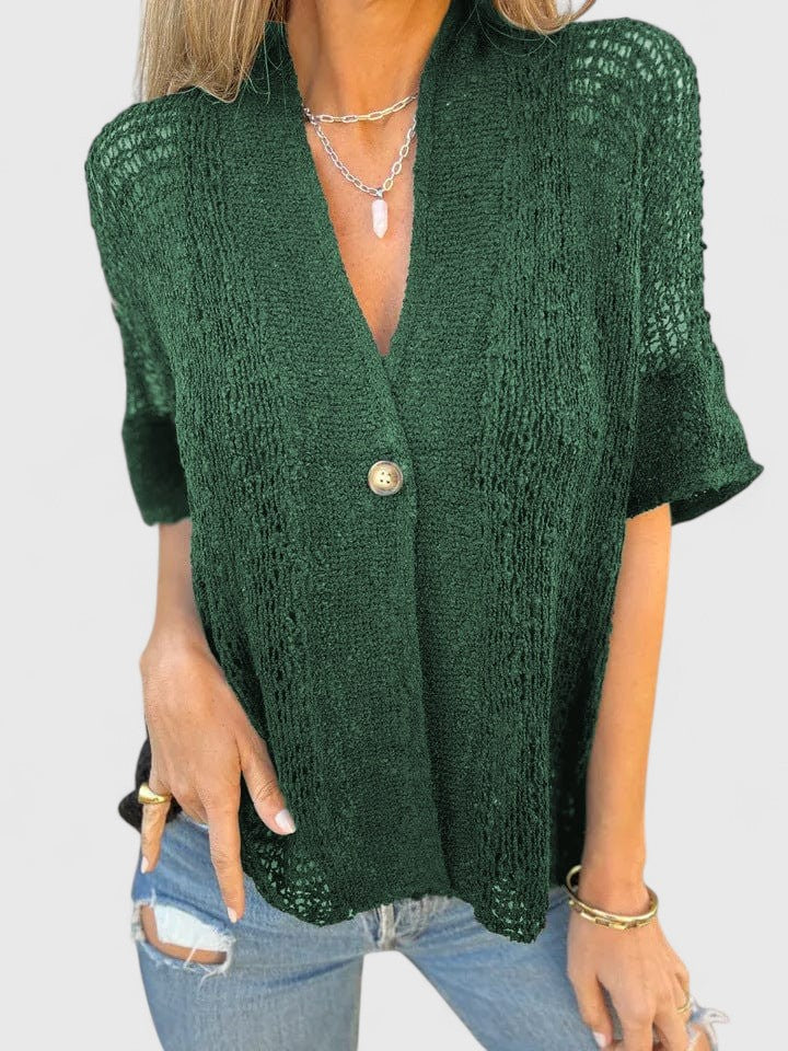 Nina | Stylish Knit Top – view 3