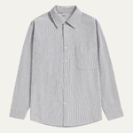 The Tenerife Men's Striped Shirt with Classic Collar and Pocket – view 7