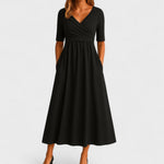 Phoebe | Elegant Midi Dress – view 2