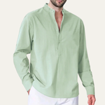 The Pinebrook Ridge Men’s Mandarin Collar Shirt – view 3
