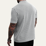The Windlawn Men’s Casual Textured Summer Polo Shirt – view 7