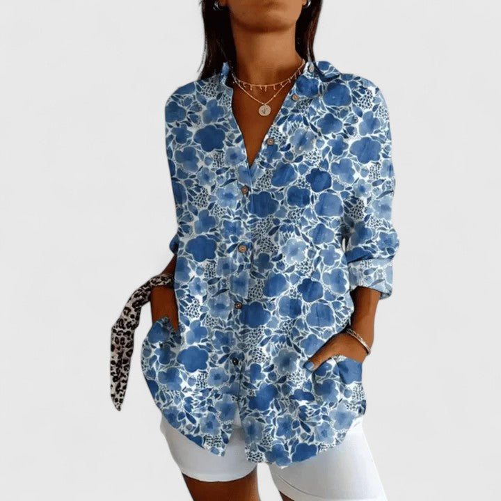 Élodie | Chic Floral Top – view 5