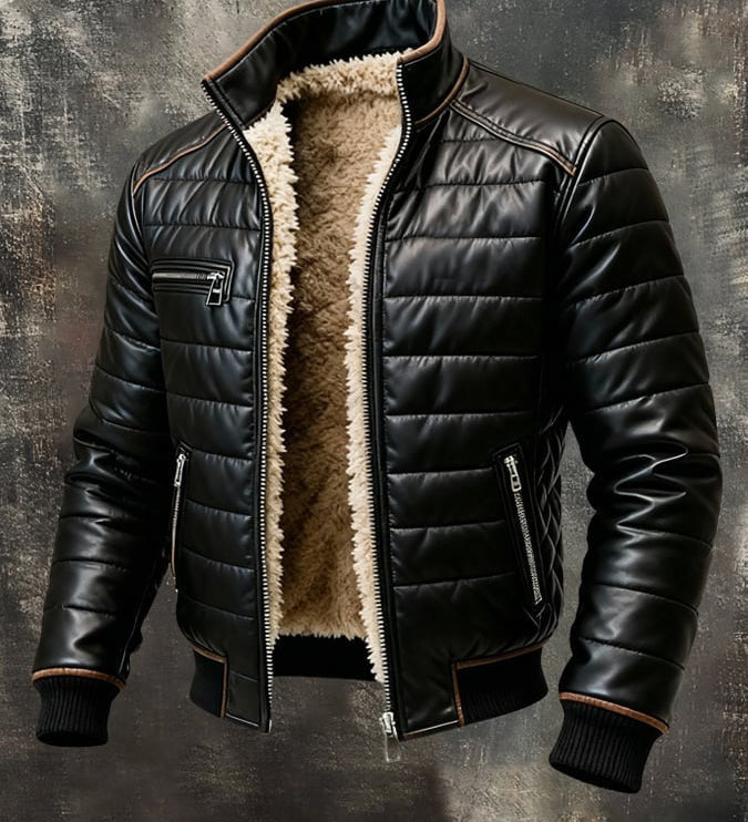 Ivan | Cozy Sherpa-Lined CRNA Jacket