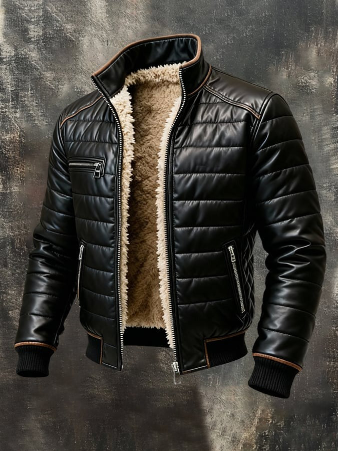 Ivan | Cozy Sherpa-Lined CRNA Jacket
