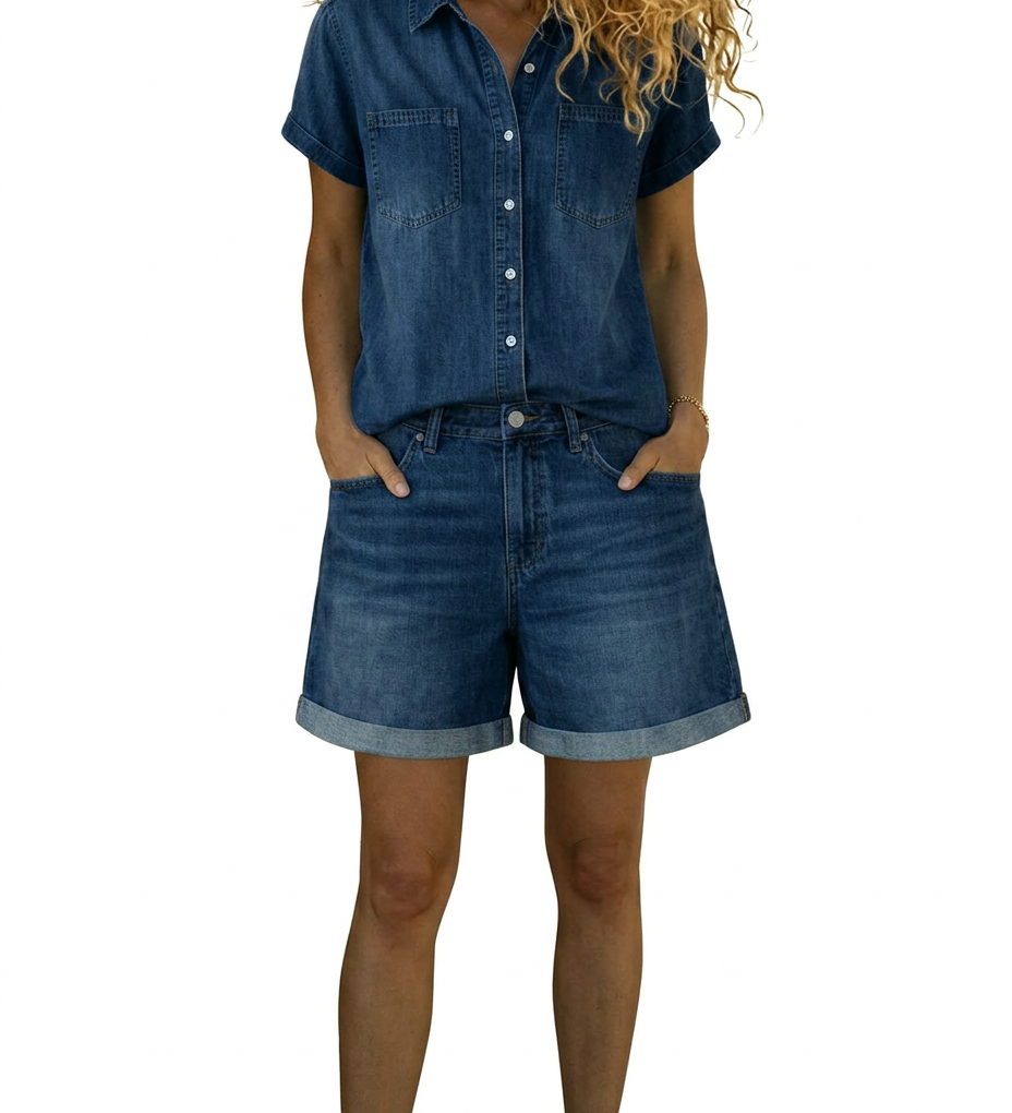 Romy | Casual Denim Dress