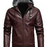 Matej | Padded Hooded Jacket with Look Finish – view 2