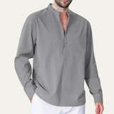 The Pinebrook Ridge Men’s Mandarin Collar Shirt – view 4