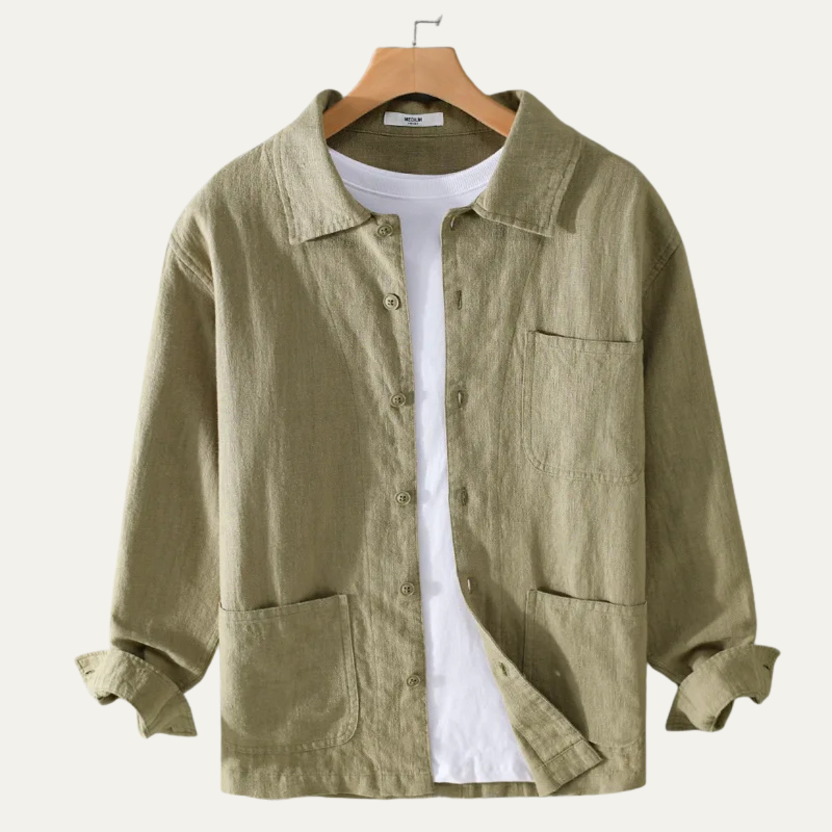 The Waterford Ridge Men’s Retro Casual Shirt Jacket – view 7