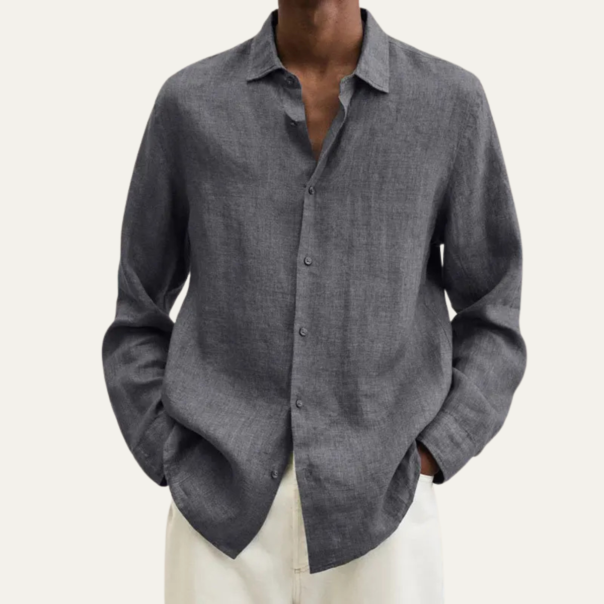 The Ridgecrest Men’s Casual Button Down Long Sleeve Shirt – view 4
