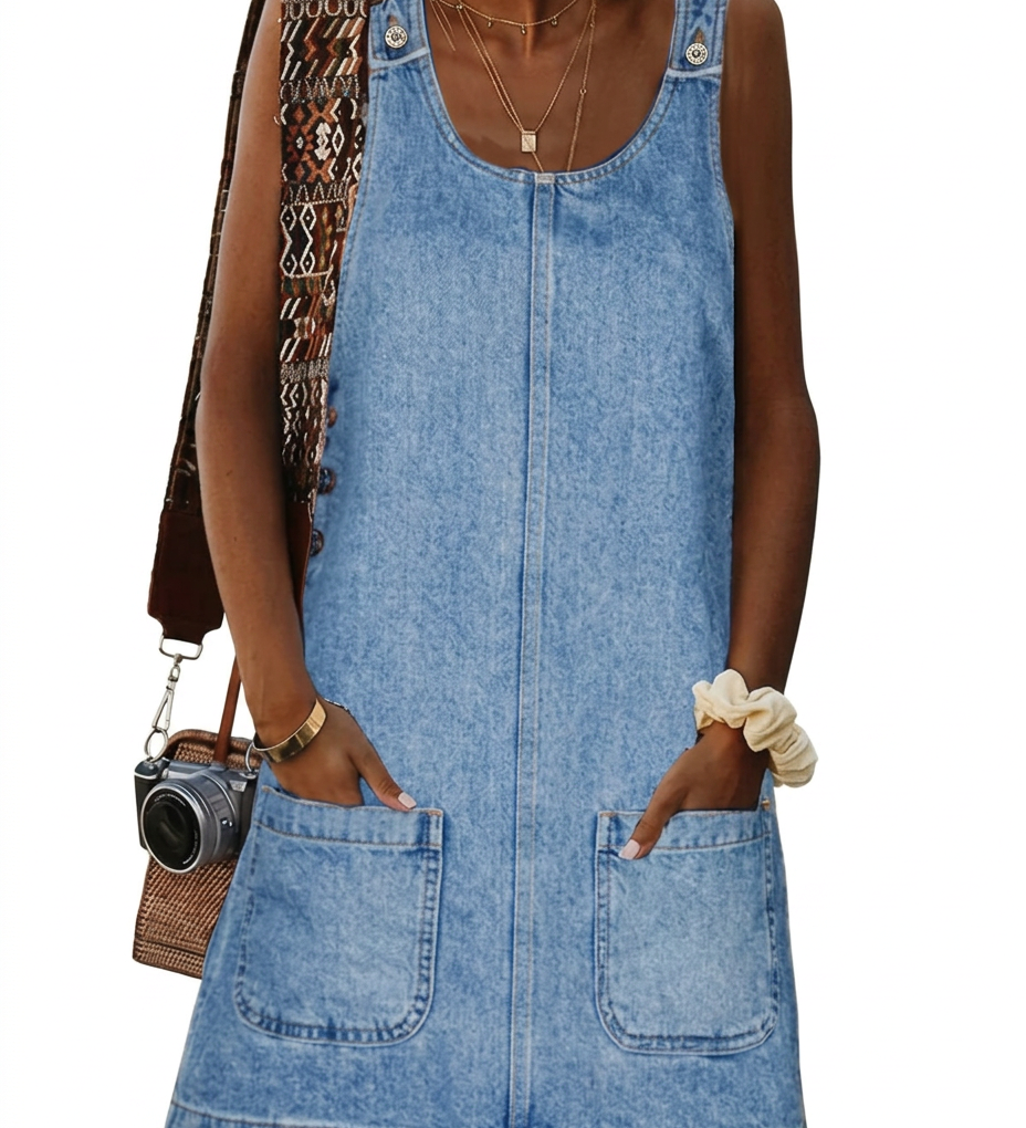 Lucile | Casual Denim Look Dress