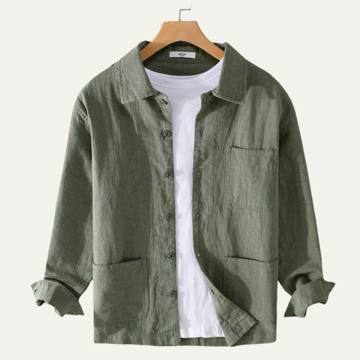 The Waterford Ridge Men’s Retro Casual Shirt Jacket – view 8