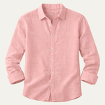 The Willowcrest Park Men's Lightweight Summer Casual Button-Up Shirt
