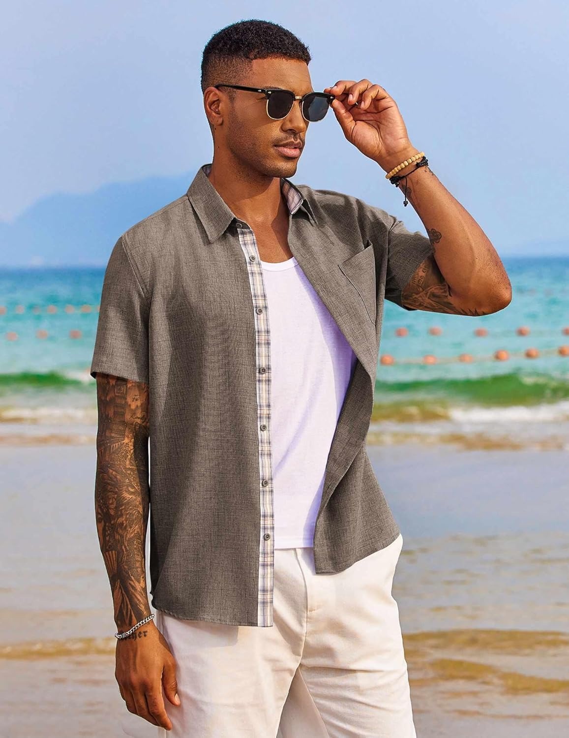 The Palmford Casual Beach Shirt – view 2