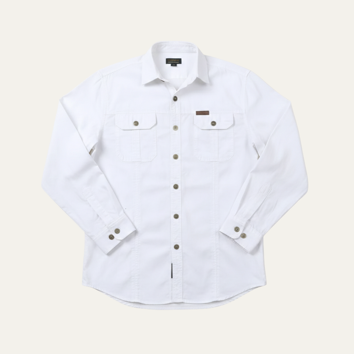 The Ashton Ridge Men’s Solid Colour Multi Pocket Cargo Shirt – view 7
