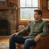 The Ashton Ridge Men’s Solid Colour Multi Pocket Cargo Shirt – view 11