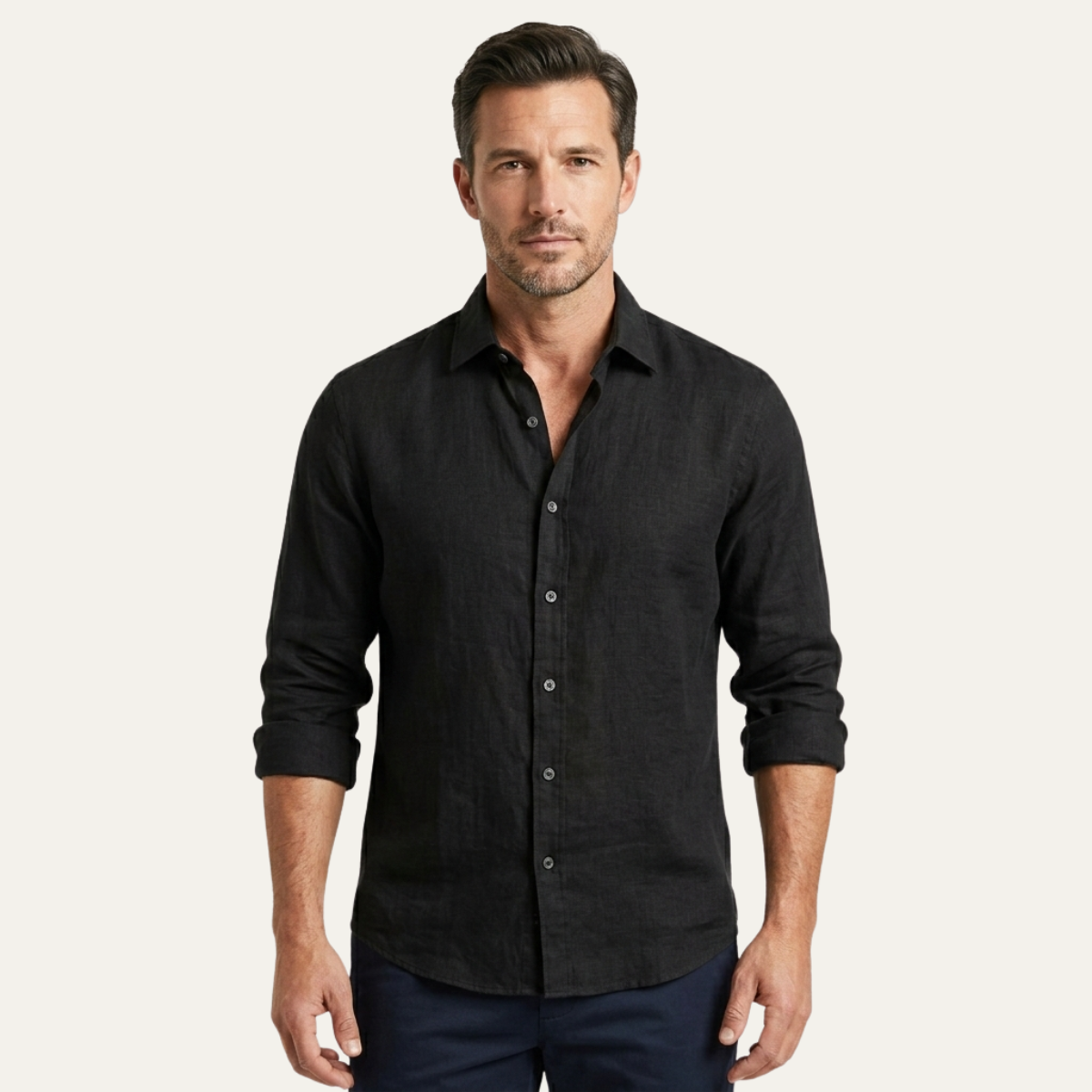 The Meadowrun Men’s Trendy Button-Up Shirt – view 2
