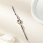 Klara® - Elegant Gold Watch Adorned with Vibrant Crystals – view 8