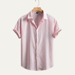 The Foxbrook Men’s Soft Textured Button-Up Shirt