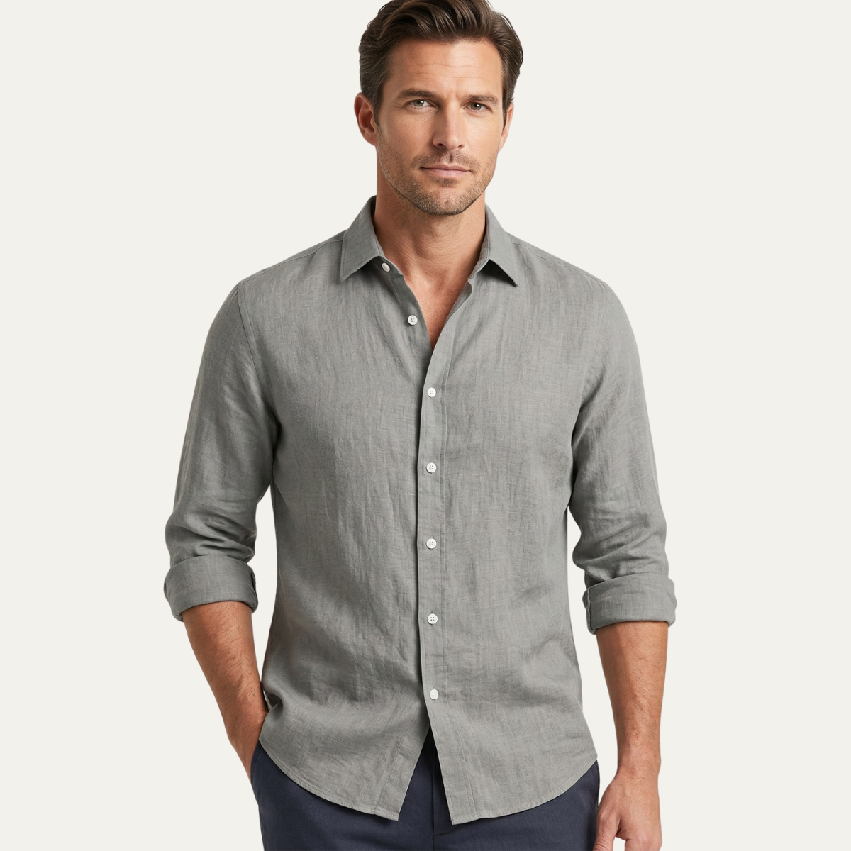 The Pinehurst Ridge Men’s Lightweight Summer Beach Shirt – view 4
