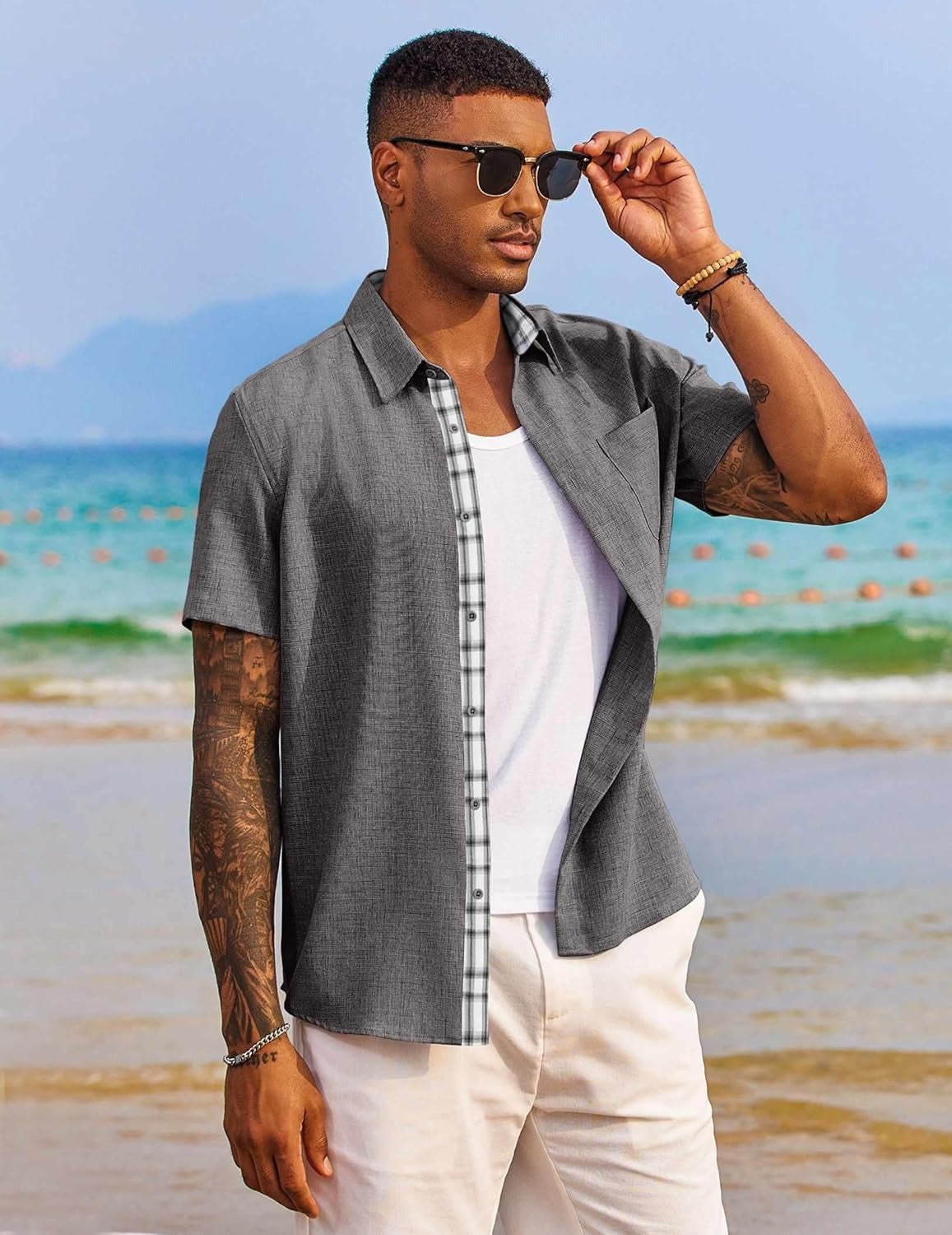 The Palmford Casual Beach Shirt – view 10