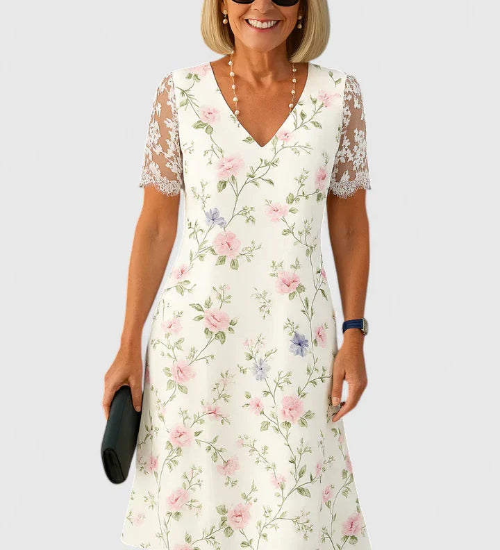 Brislyn | Elegant Midi Dress – view 3