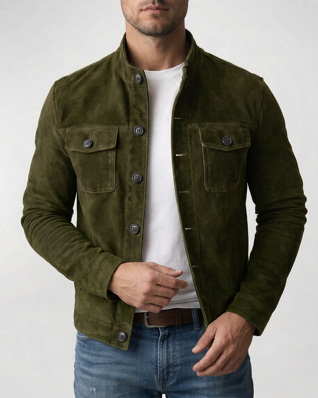 Arthur - Classic Jacket with Button Details