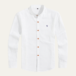 The Biella Men’s Mandarin Collar Smart Casual Button Shirt