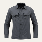 The Montbrook Men’s Tactical Multi Pocket Outdoor Cargo Shirt