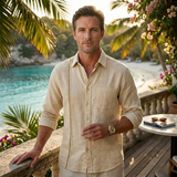The Ridgehaven Men’s Button-Up Casual Beach Shirt – view 11