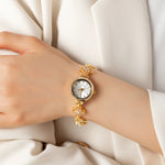 Mia® - Crystal-Embellished Gold Watch – view 3