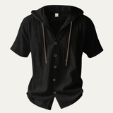 The Glenrock Men’s Hooded Drawstring Casual Top