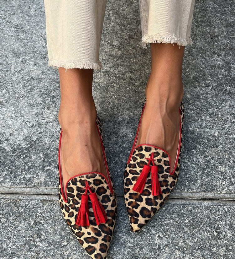 Gelly - Leopard Print Safari Loafers – view 3