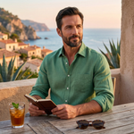 The Oakcrest Hill Men’s Casual Summer Beach Shirt – view 7