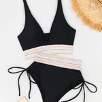 Énora | Chic High-Waisted Bikini Ensemble – view 3
