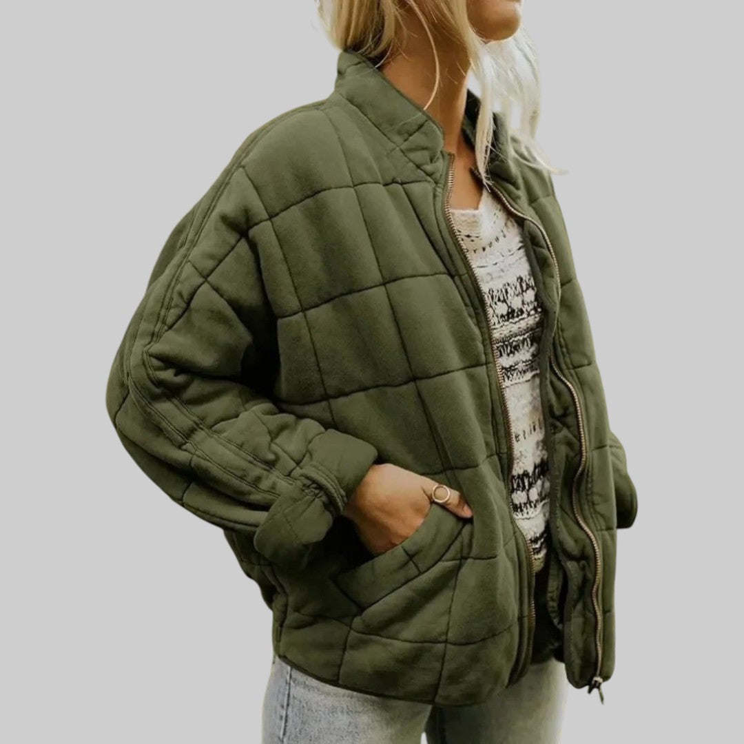 Josiane™ | Chic Oversized Quilted Coat – view 2