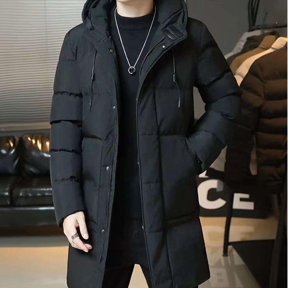 Adrien™ | Stylish Long Winter Coat – view 5