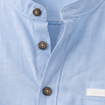 The Silverhaven Ridge Men’s Standing Collar Business Button-Up Shirt – view 11