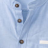 The Silverhaven Ridge Men’s Standing Collar Business Button-Up Shirt – view 11