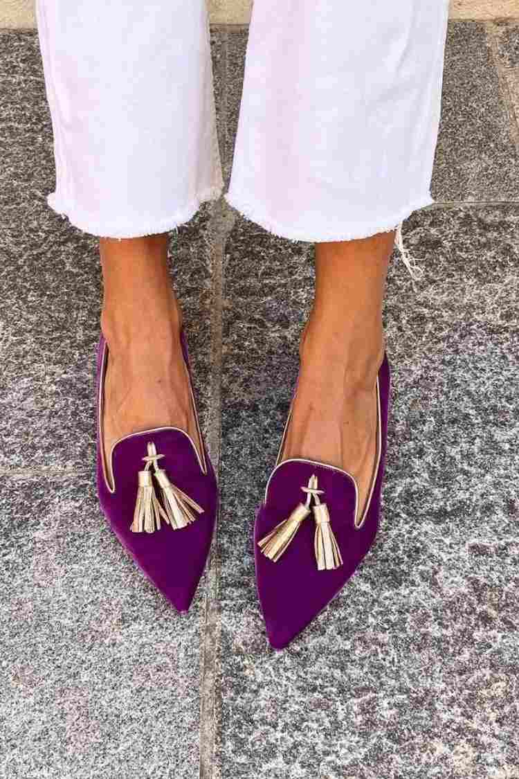 Portia - Bohemian Fringe Loafers – view 8