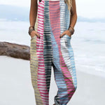 Coastal Rhythm Dungarees
