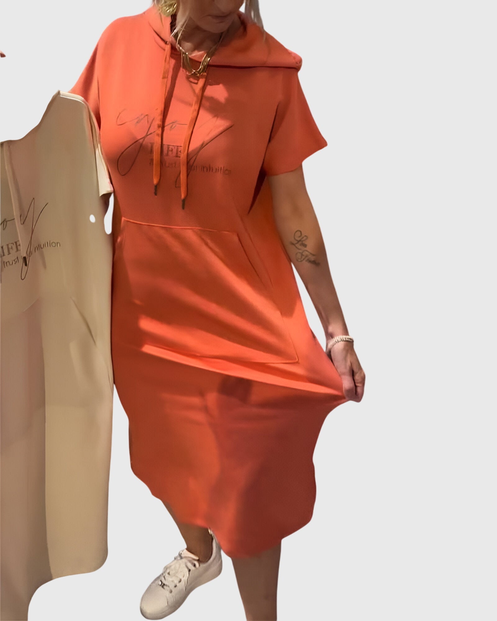 Marlowe | Casual Sweat Dress – view 3