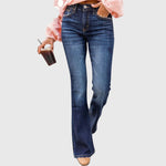 Élise | Relaxed Fit Stretch Pants – view 3