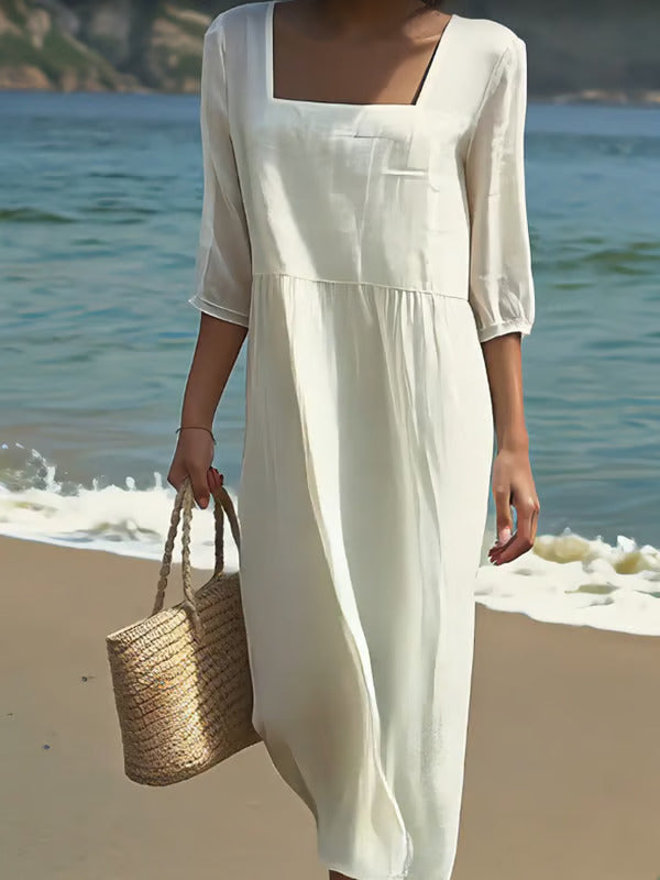 Manon - Casual dress for women. – view 2