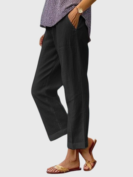 Agnès | Women's Elegant Trousers – view 4