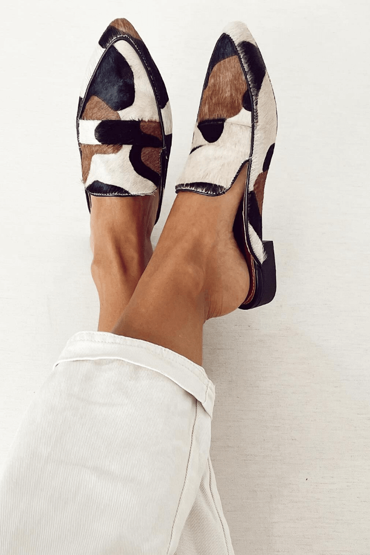 Eilis two-tone loafers for women | Ellie Dublin
