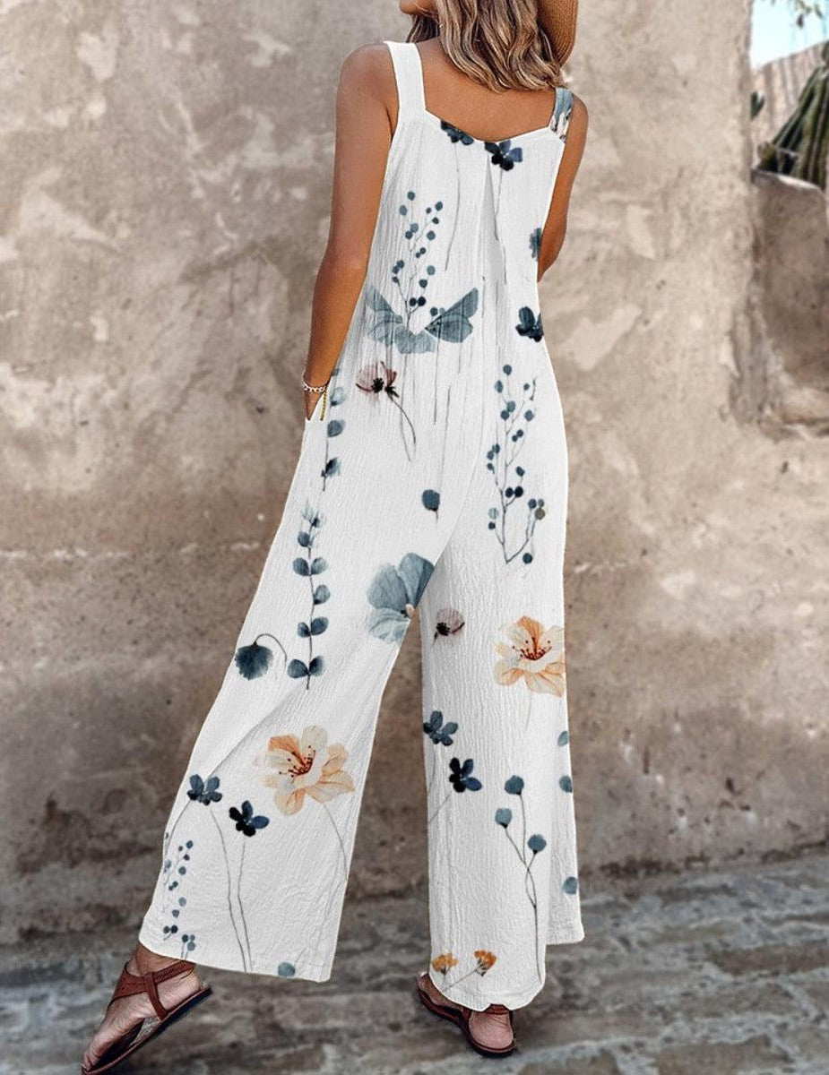 Fiona Floral Dungarees – view 4