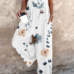 Fiona Floral Dungarees – view 3